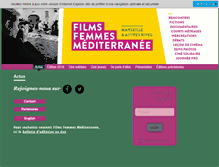Tablet Screenshot of films-femmes-med.org